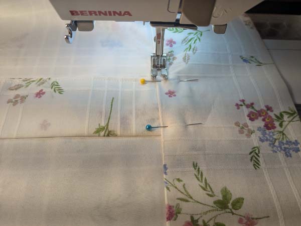 Back Tab Curtain 18 sewing top header