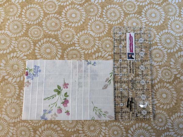 Back Tab Curtain 2 Folded Once