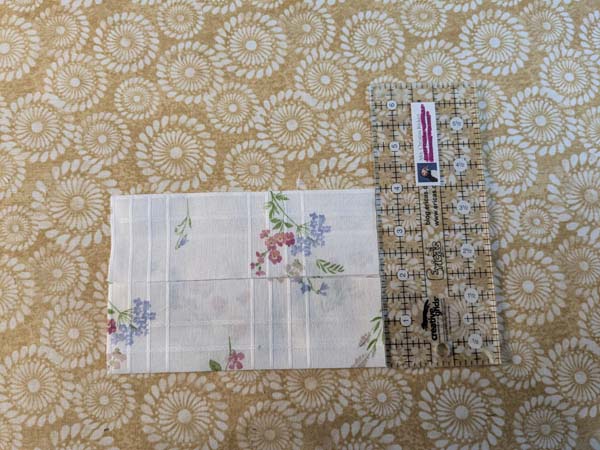 Back Tab Curtain 4 Fold second side to center