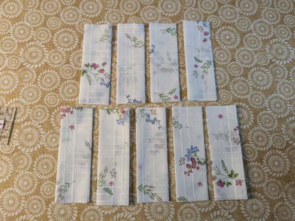 Back Tab Curtain 6 Nine Tabs ready to sew