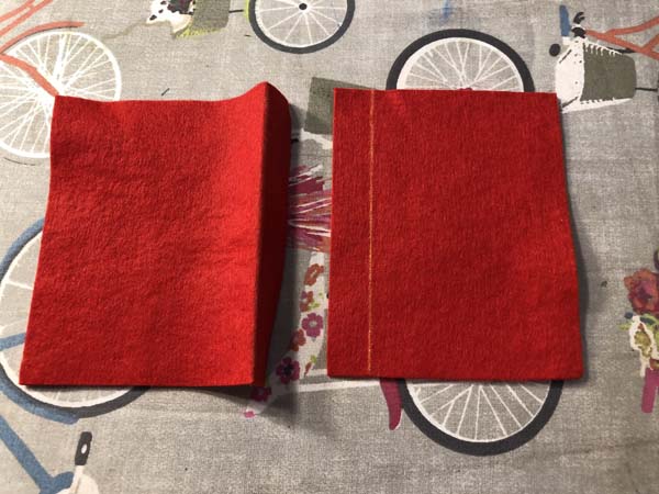 Basic Lapped Seam 2 Iron One Edge