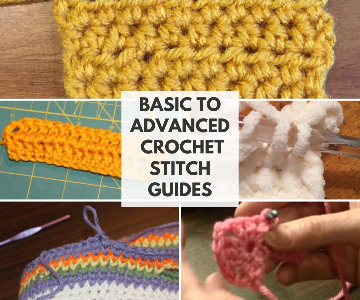 Basic and Advanced Crochet Stitches Guide