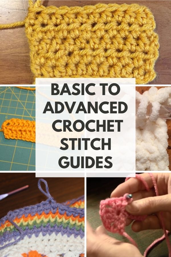 Basic and Advanced Crochet Stitches Guide