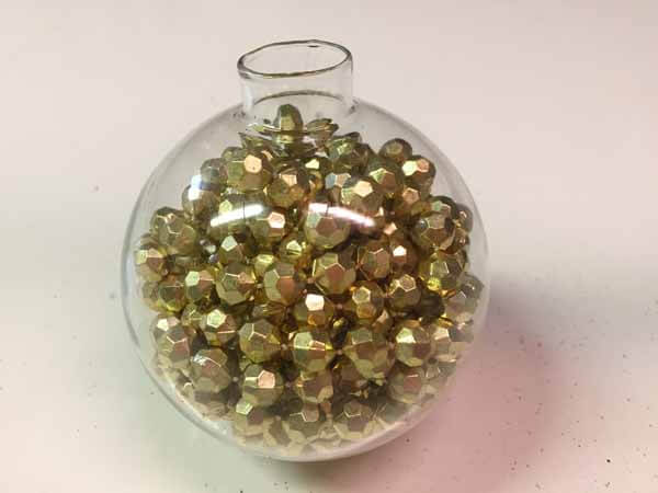 Bead Garland Christmas Ornament - Ornament Filled