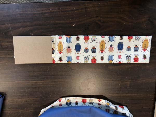 Bedside Caddy Inside Bottom with Cardboard