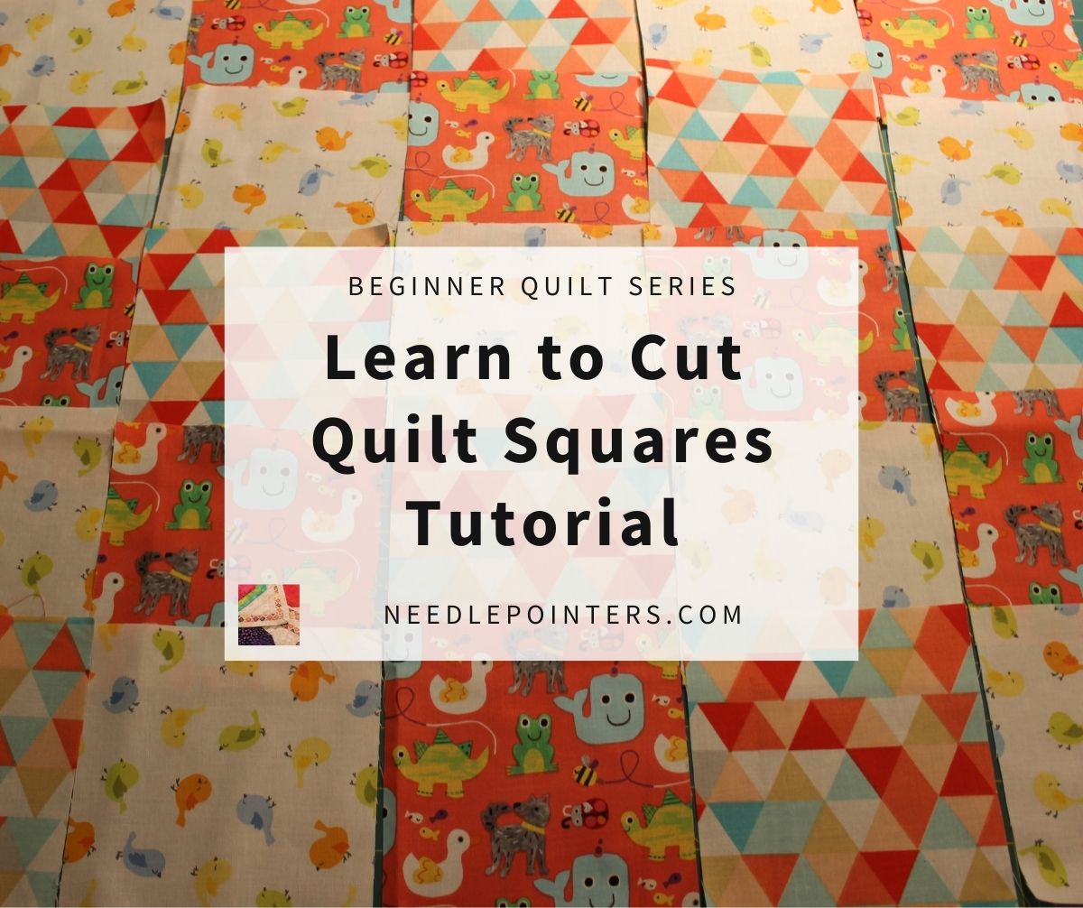 Beginner Quilt Series How to Cut Quilt Squares