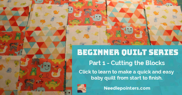 Beginner Quilt Series - Cut the Blocks - facebook
