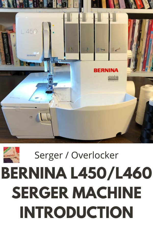 Bernina L450 Serger Introduction - pin