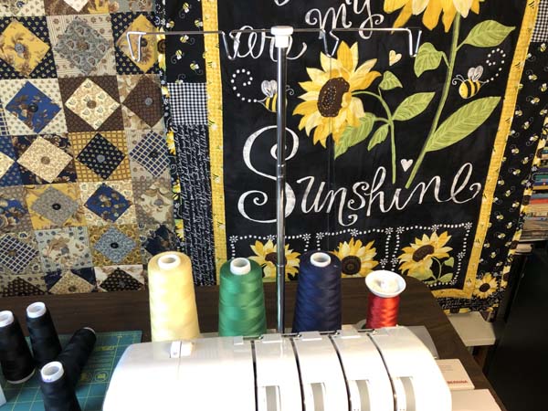 Bernina Serger Retractable Thread Guide