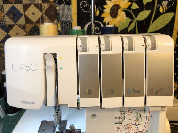 Bernina Serger Threading Tension Knobs