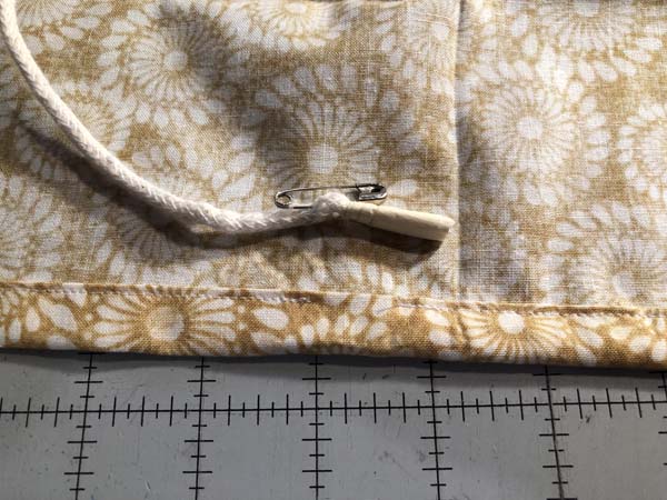 Big Board Cover 13 Tape and Pin on Cord