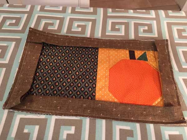 Binding A Quilt Traditional Front Side Finished