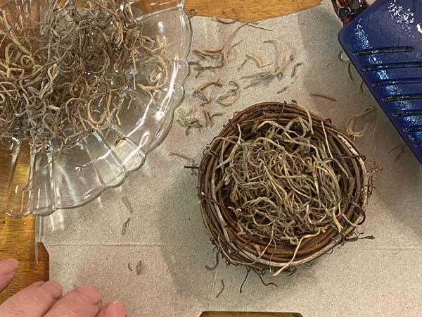 Bird Nest Ornament Add Nest