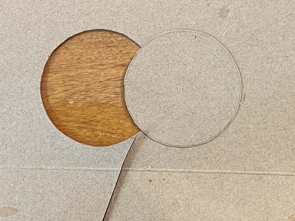 Bird Nest Ornament Cut Circle