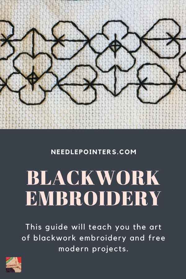 What do I need for blackwork embroidery