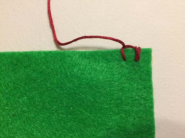 Blanket Stitch 6 Pull Thread Tight