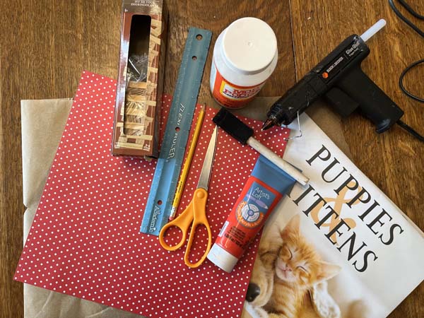 Block Matching Game 1 Supplies