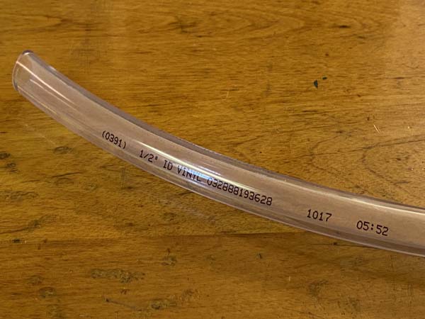 Bobbins Unraveling Tip Plastic Tubing