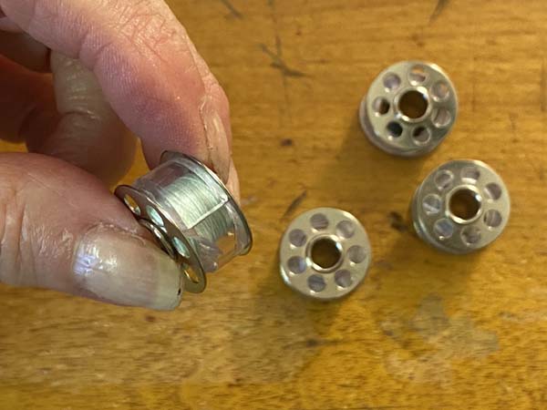 Bobbins Unraveling Tip Rings on bobbins