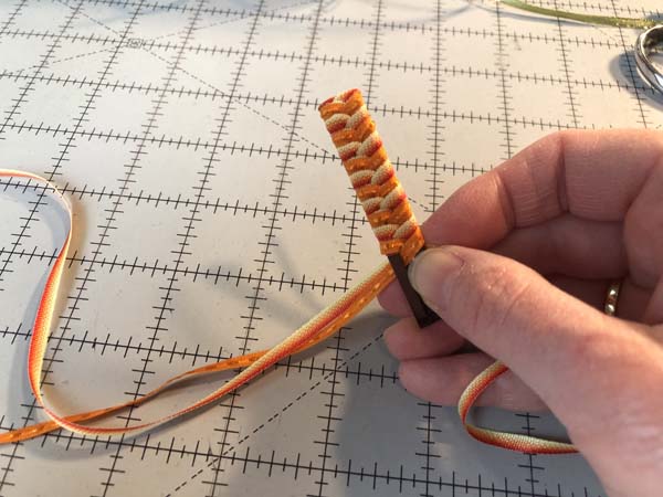 Braided Ribbon Barrette 14 Push Up As Braiding