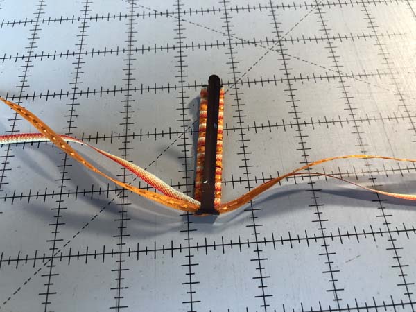 Braided Ribbon Barrette 18 Ready to Tie Knot