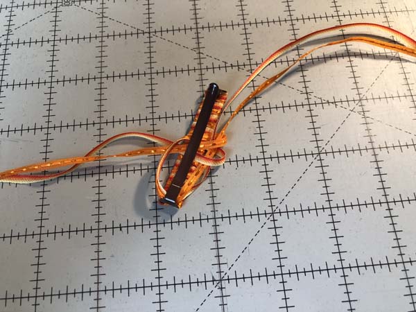 Braided Ribbon Barrette 19 Tie One Knot