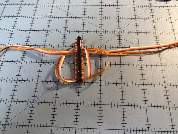 Braided Ribbon Barrette 20 Tie Second Knot