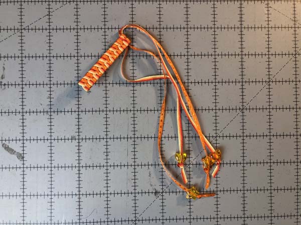 Braided Ribbon Barrette 32 Finished