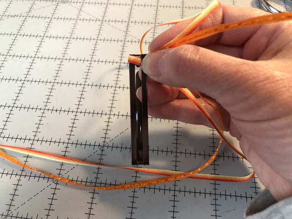 Braided Ribbon Barrette 8 Pull Tight