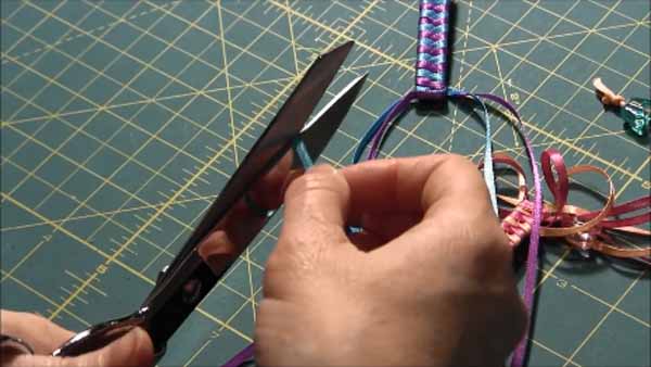 Braided Ribbon Barrette - Trim Ribbon
