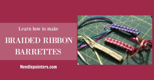 Braided Ribbon Barrette