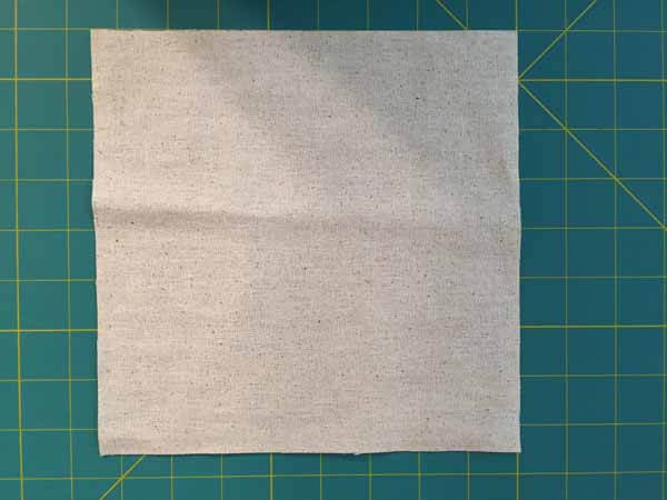 Fabric Bag Bunny Treat Bag Tutoriall - Cut Fabric