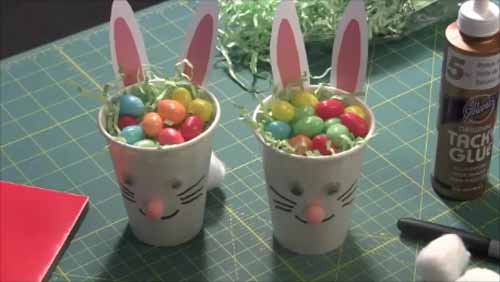 Bunny Treat Cup - Finished