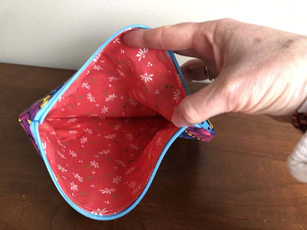 Butterfly Zipper Pouch Inside