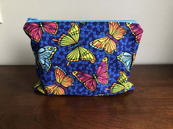 Butterfly Zipper Pouch