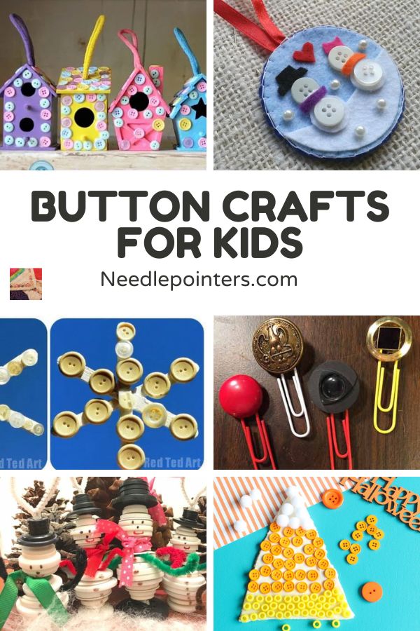 Button Crafts for Kids