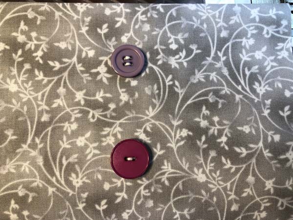 Button Stitch 17 Both Buttons Sewn