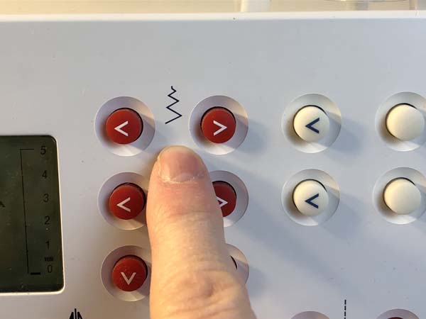 Button Stitch Change Stitch Width