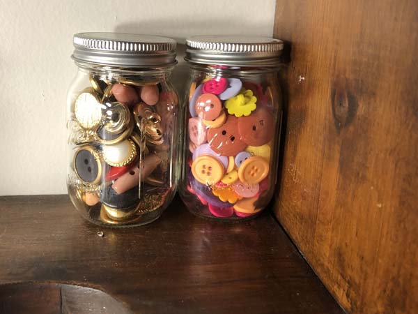 Buttons in Jars