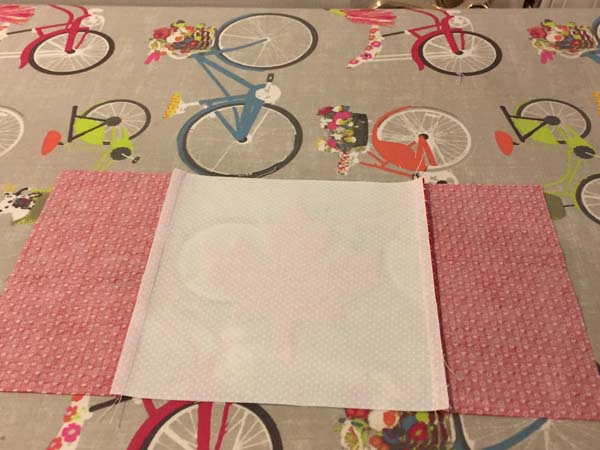 Canadian Flag Block Press Seams