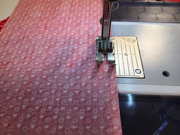 Canadian Flag Block Sewing Sides