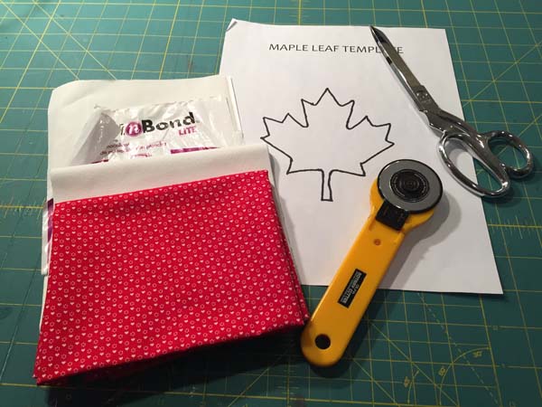 Candadian Flag Block Supplies