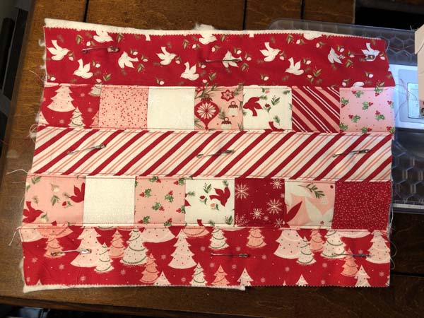 Casserole Hot Pad 16 Finished Quilting