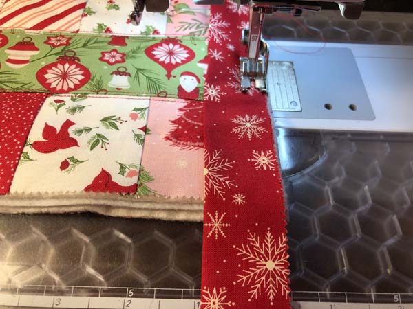 Casserole Hot Pad 23 Sew on Binding