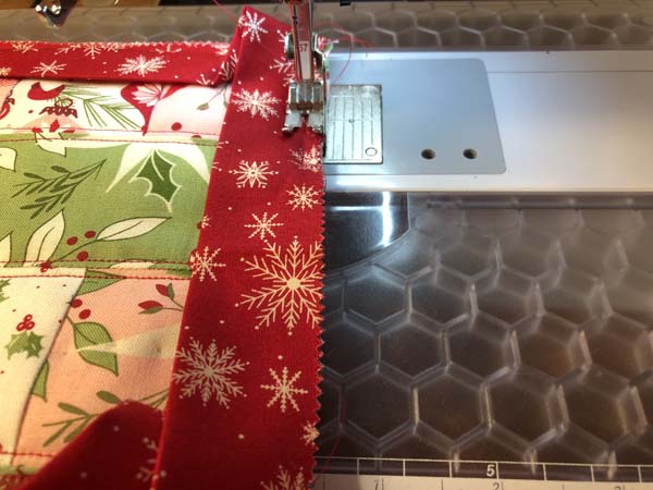 Casserole Hot Pad 24 Sew Binding