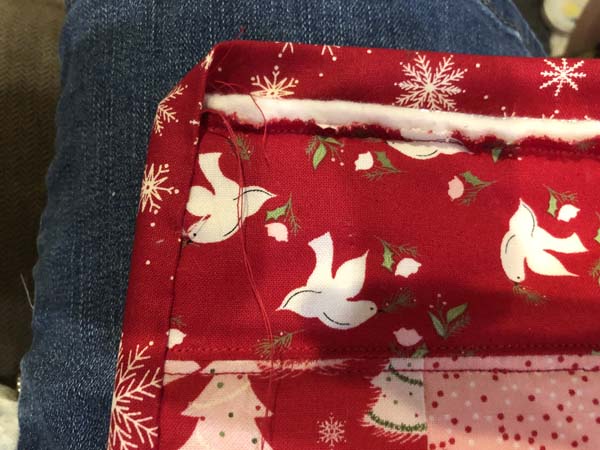 Casserole Hot Pad 27 Hand Sew