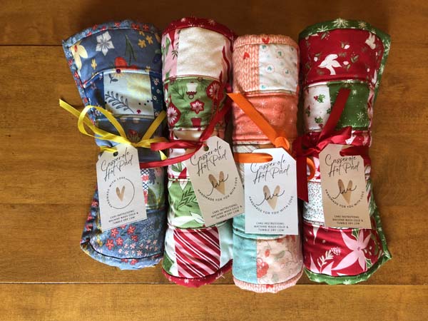 Casserole Hot Pad All Rolled Up wtih Tags