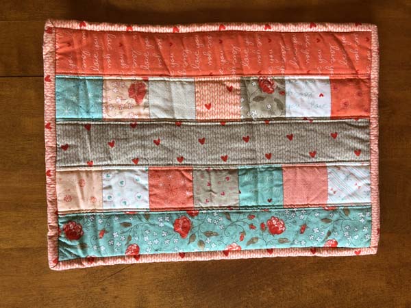 Casserole Hot Pad Peach Back