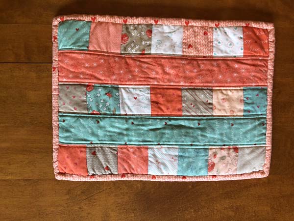 Casserole Hot Pad Peach Front