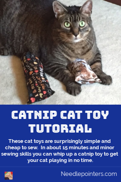Catnip Kicker Cat Toy - pin